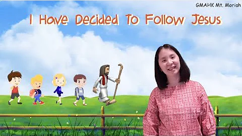 I Have Decided To Follow Jesus | Action Song | Christian Children Song