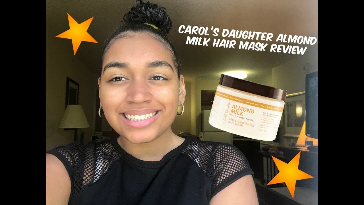 Carol's Daughter Almond Milk Hair Mask Product Review YouTube
