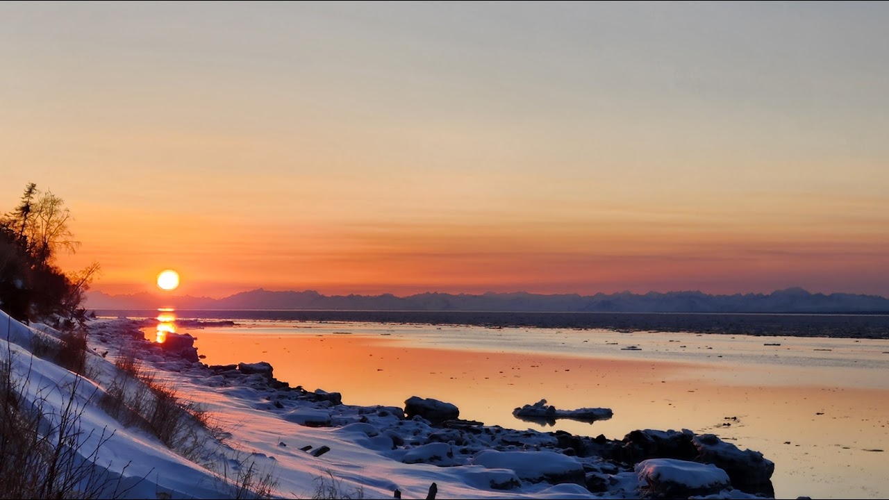 Cook Inlet Alaska Tides 1/14/2024 - YouTube