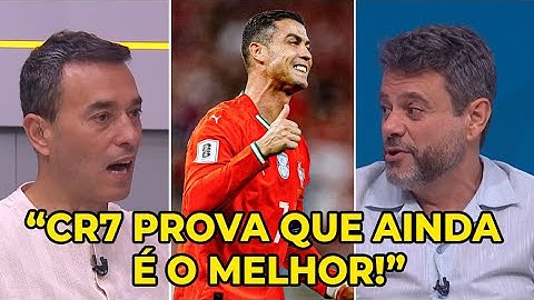 ERIC FARIA E ANDRÉ RIZEK RASGAM ELOGIOS  AO CR7 E REVELAM DETALHES DA CARREIRA DO CRAQUE