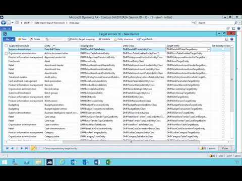 Data Migration Framework Overview | Ax 2012 | Dynamics 365