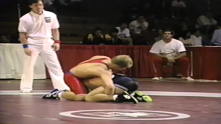 1992 Canada Cup: Aaron Pomeroy (CAN) vs. Leigh Vie...