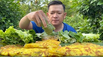 Ăn Bánh Xèo Nhân Củ Hủ Dừa Quá Ngon | Ăn Youtube