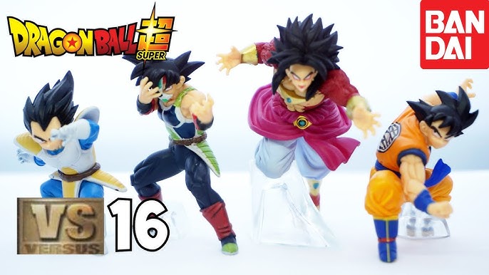 Dragon Ball Battle Versus 15 set 4 Figurines Gashapon - Bandai