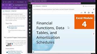 CSC116 Excel Module 4 Textbook Project Hints