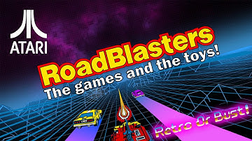 Atari Roadblasters - The Games and The Toys! - Retro Or Bust!