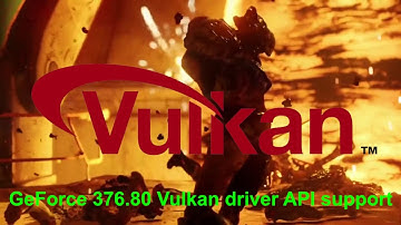 DOOM 2016 378.66 WHQL VS 376.80 Vulkan  API support GTX 1070