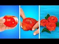 Cool Tips &amp; Tricks For Peeling And Cutting Fruits And Veggies