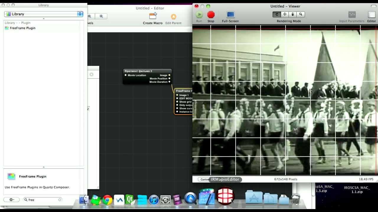 FFGL to QuartzCompose tutor