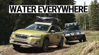Subaru Crosstrek and Forester: Offroad on Muddy Trails!