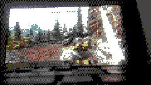 Commodore 64 skyrim demo