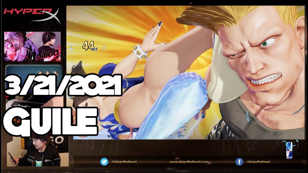【BeasTV Highlight】 3/21/2021 Street Fighter V ガイル Guile Part 2