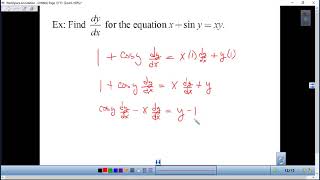 3 7 Implicit Differentiation