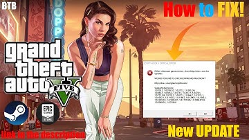 GTA V - HOW TO FIX SCRIPT HOOK V CRITICAL ERROR | GTA V UPDATE V.1.0.2845.0 SOLUTION