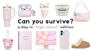 CAN YOU SURVIVE? A day in high school edition | Interactive aesthetic game ~ mariblushé 🎒🍎🎓 screenshot 3