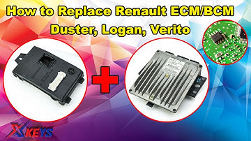 How To Replace Renault Duster Logan Verito ECM/BCM