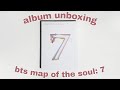 ALBUM UNBOXING BTS MAP OF THE SOUL: 7