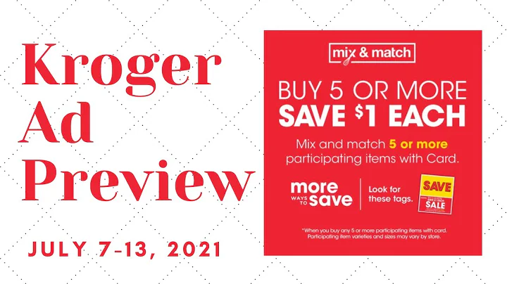 *NEW MEGA SALE* Kroger Ad Preview for 7/7-7/13 | Mega, 5x Weekly Digitals, & MORE