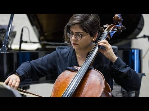 عازفة التشيل و جنى سمعان ضمن مهرجان عنبر وغودو للثقافة للفنون في دورته الخامسة أونلاين 2024