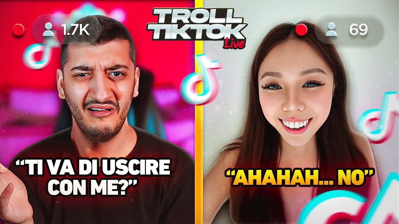 TROLLO gli STREAMER di TIKTOK MA...