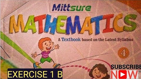 NCERT MATHS CLASS-4 I MITTSURE MATHEMETICS I CHAPTER 1-B 2023 I LARGE NUMBERS I
