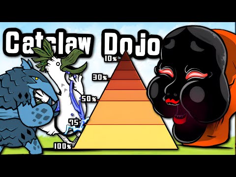 Climbing the CATCLAW DOJO! (Battle Cats)