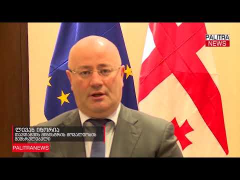 ლევან იზორიას შეხვედრა ევროკავშირის სპეციალურ წარმომადგენელთან