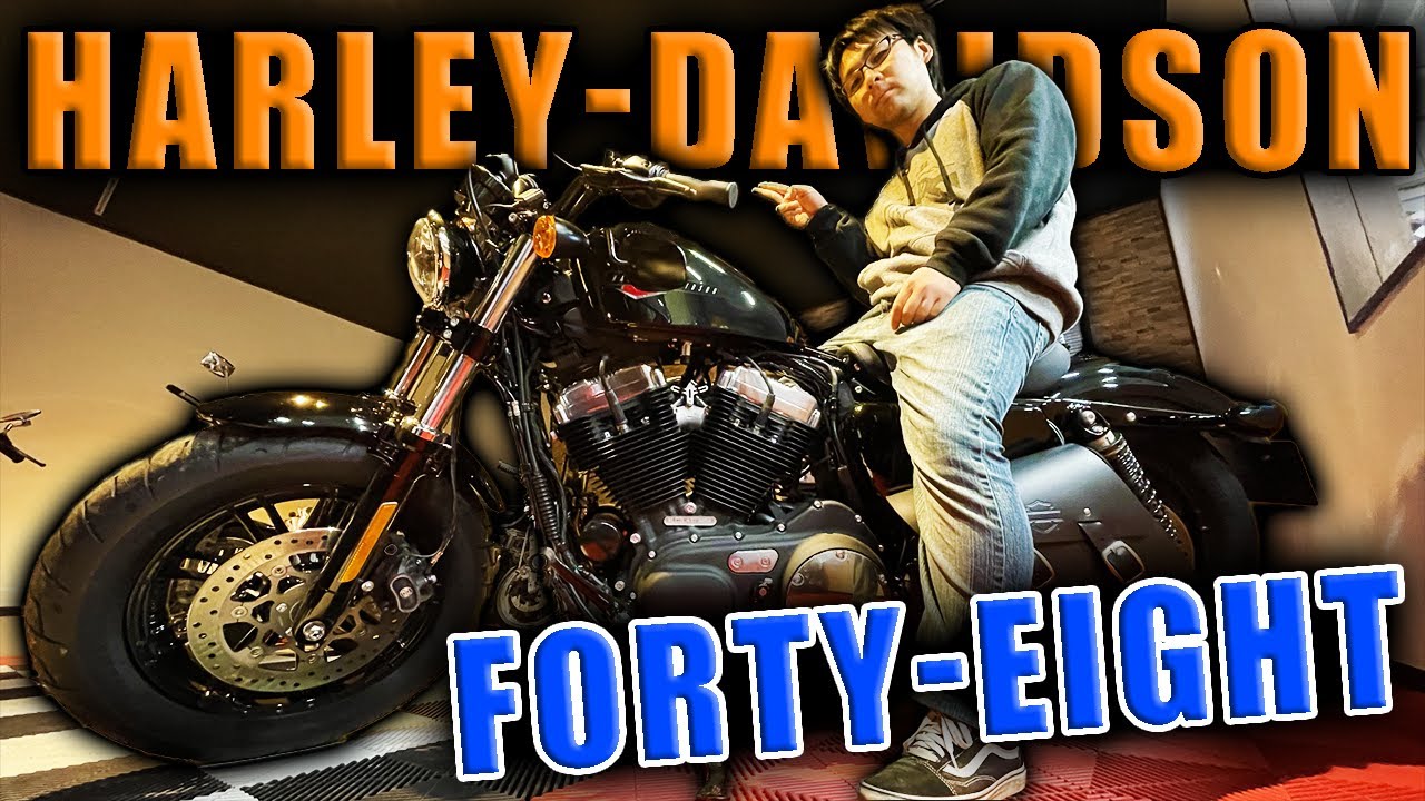 The long-awaited bike has finally been delivered! [Forty-Eight 