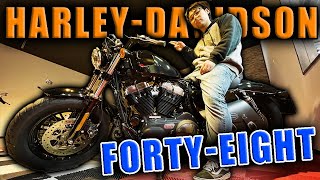 待ちに待ったバイクがついに納車！！【Forty-Eight - Harley-Davidson】