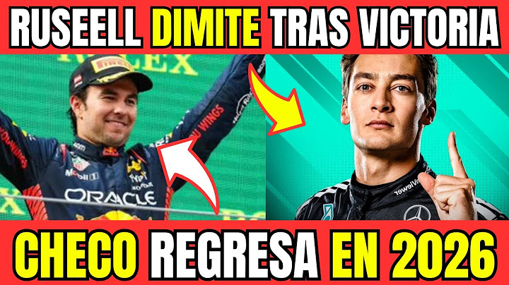 ¡HUMILLADO Y EXPULSADO! Checo REGRESA y Russell DMITE tras su ÚLTIMA VICTORIA