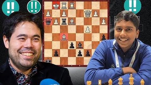 Thinking Chess Game : 86 | Hikaru Nakamura vs Pranav V #chess #chesscom #magnuscarlsen