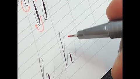 Lowercase “h” • Beginning Your Spencerian Journey Session #1