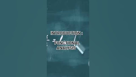 👉||INTRODUCTION: FUNCTION ANALYSIS|| #1 👉Normed Linear Space and Banach Spaces 👉🏻 #ukmathematics