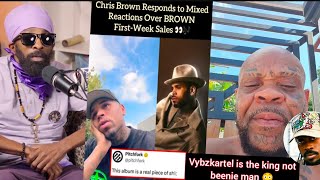 chris brown clap after a magazine call his album flop, bpragga benz write songs for vybz kartel
