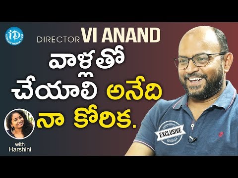 Okka Kshanam Director Vi Anand Exclusive Interview || Talking Movies With iDream #609
