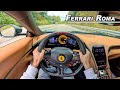 Ferrari Roma 612hp V8 Twin Turbo Coffee Run POV Binaural Audio Ferrari Roma 612hp V8 Twin Turbo Coffee Run POV Binaural Audio