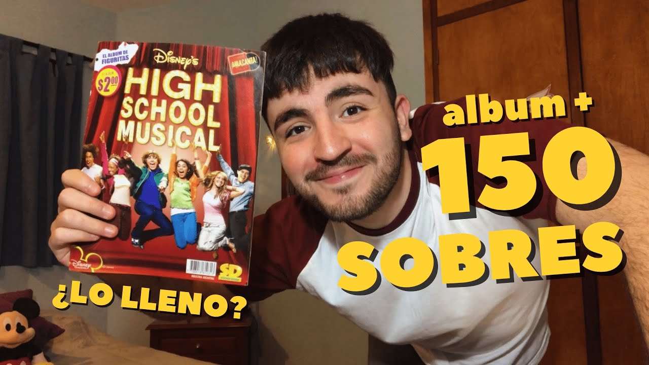 COMPRÉ EL ALBUM DE HIGH SCHOOL MUSICAL + 150 SOBRES!!🎶🏀 ¿LO LLENO? 🤔| Christopher Channel