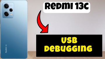 Usb debugging Redmi 13c || How to use USB debugging options || How to set USB debugging settings