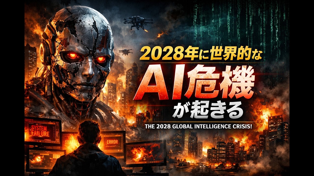 The 2028 global intelligence crisis: 2028年に世界的なAI危機が起きる - YouTube