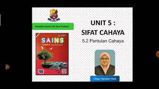 Sains Tahun 4 : Pantulan Cahaya