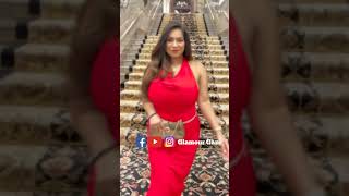Red Dress Tiktok Girl Model Charu Sharma