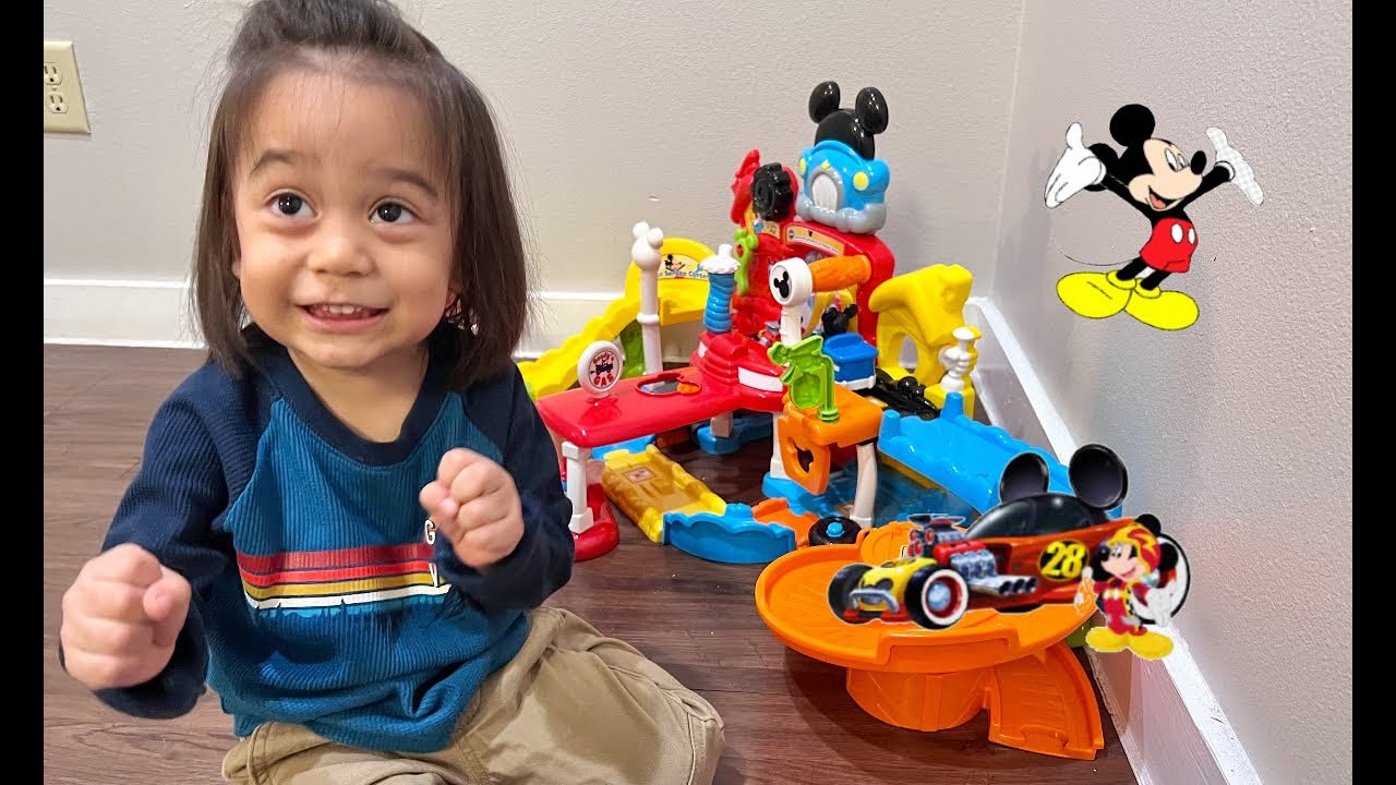 Mickey Mouse Gas & Go Repair Shop / Vtech GO! / Disney YouTube