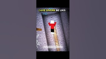 Minecraft Cave Divers Be Like 💀