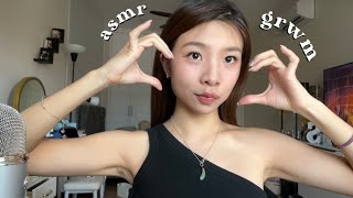 ♡‌ asmr || grwm simple everyday makeup routine 🩵