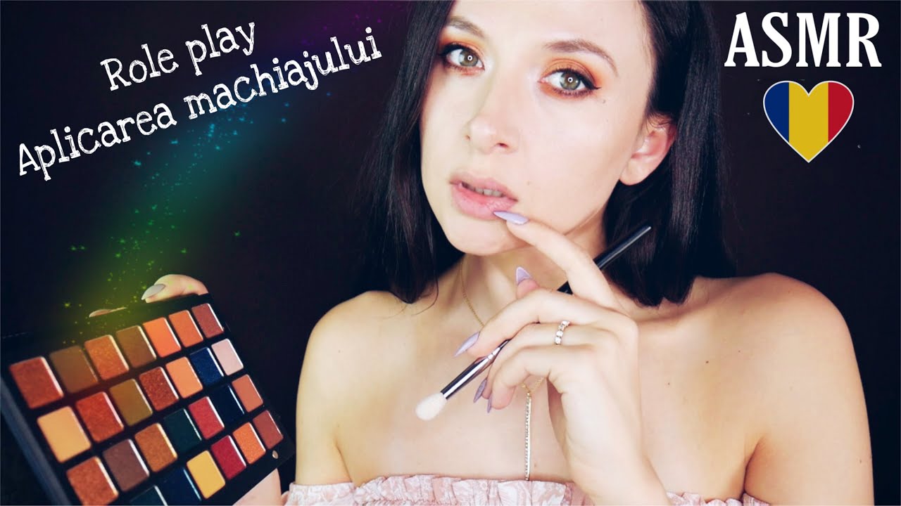 ASMR Machiaj Roleplay în Română