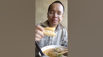 Quán bún ở quê nhà // Thêm bánh mì - thơm ngon - xin mời cả nhà - tronpiu vlog #shorts