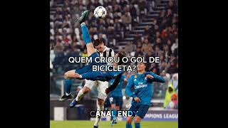 O CRIADOR DO GOL DE BICICLETA #futebol #shorts