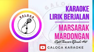 Karaoke Marsarak Mardongan