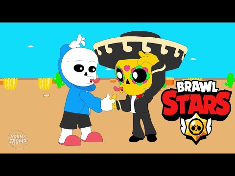 Sans Poco Brawl Stars Animation Parody Youtube - undertale brawl stars idea skin