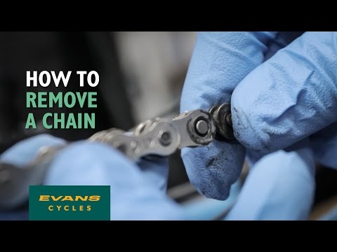 removing bike chain